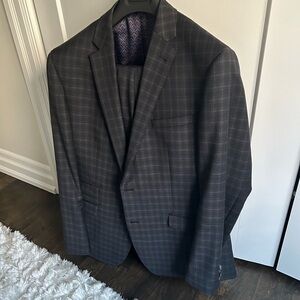 Ted Baker blue suit. Beautiful lining. Size 44R